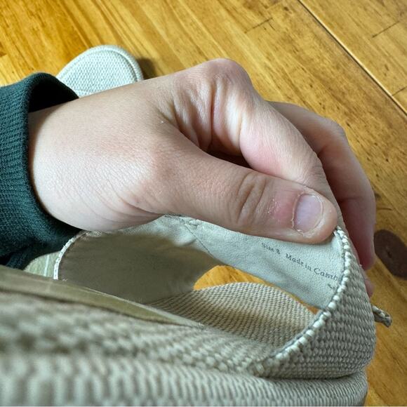 Dolce Vita Albey Slide Sandals Tweed Fabric Buckle Open Toe Size 8 - Picture 5 of 6